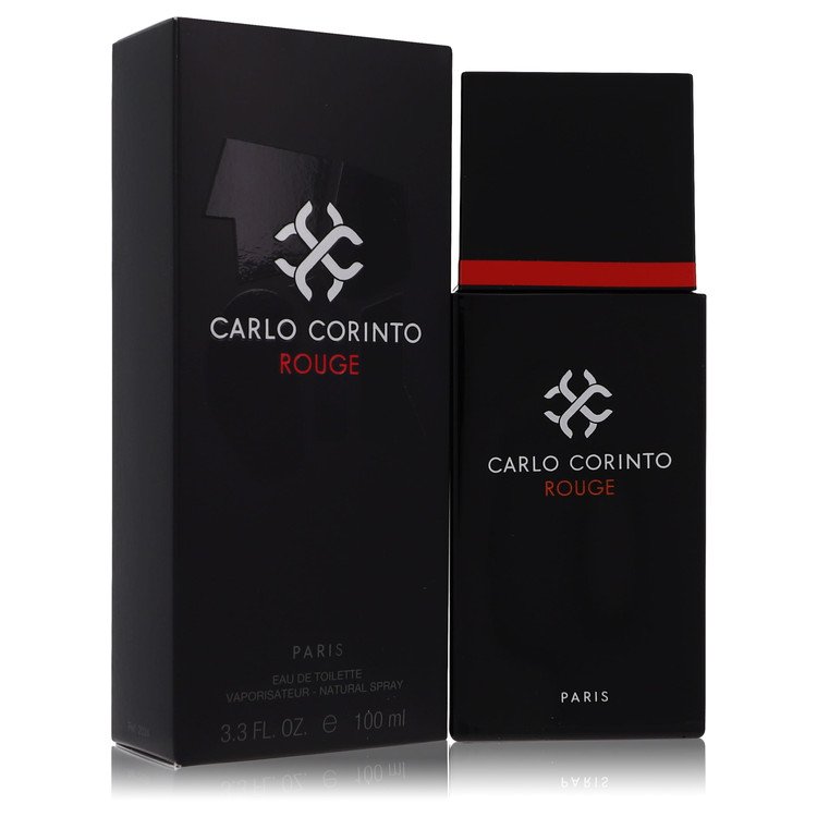 Carlo Corinto Rouge Eau de Toilette Spray 3.4 oz (100 ml) for Men