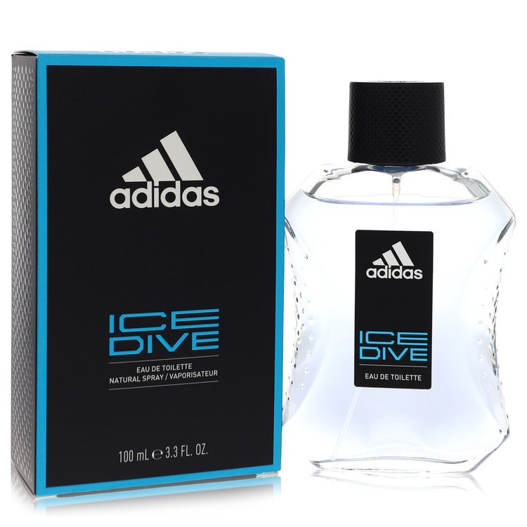 Adidas Ice Dive Eau De Toilette Spray 3.4 oz (100 ml) for Men