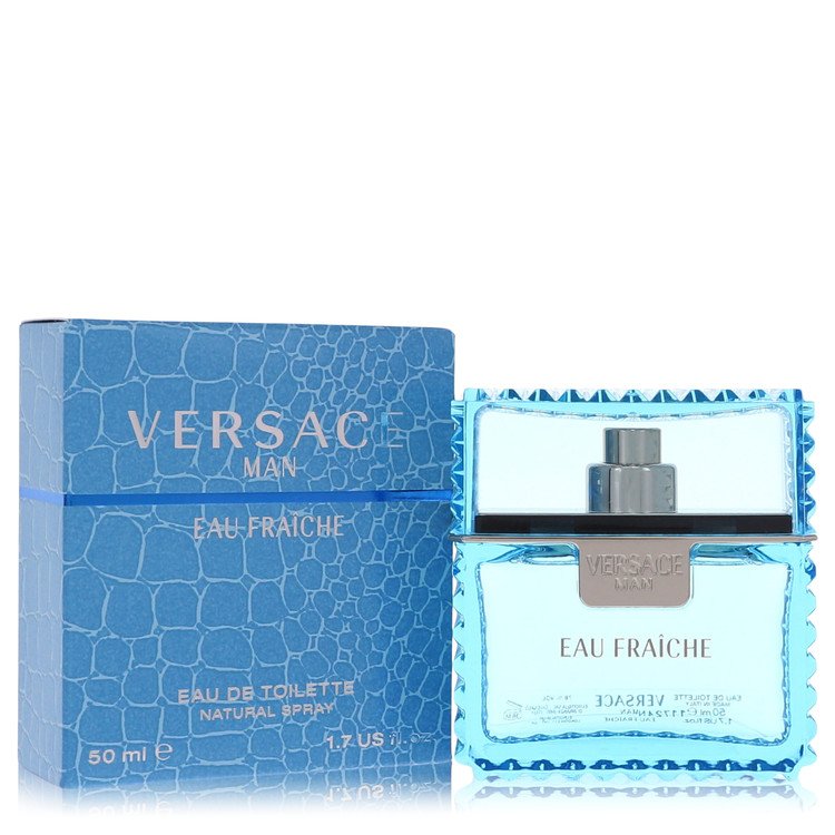 Versace Man Eau Fraiche Eau de Toilette Spray 1.7 oz / 50 ml for Men