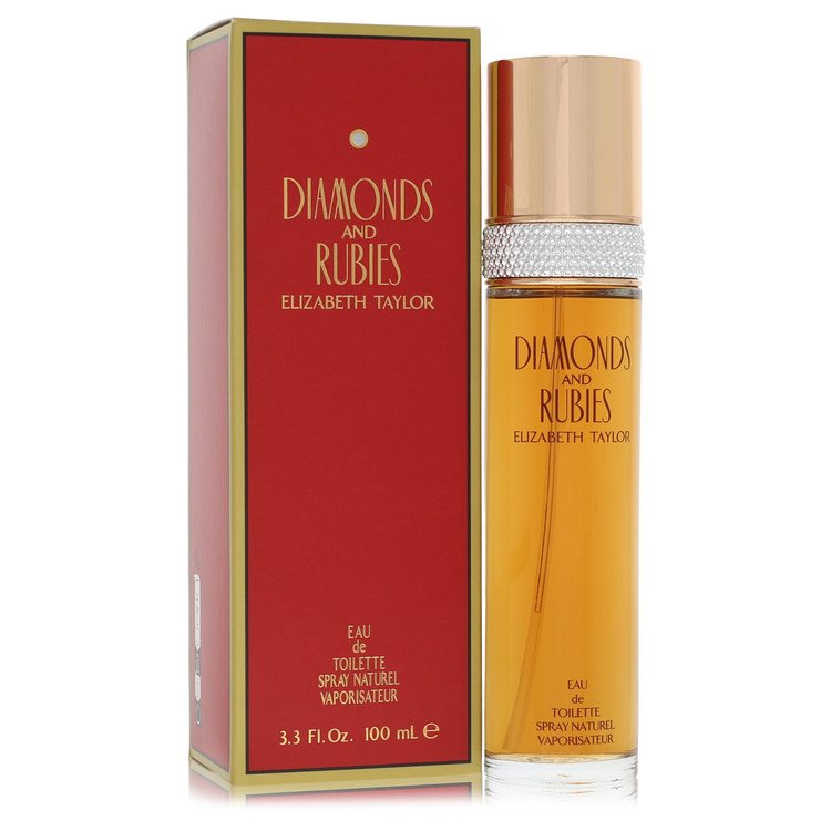 Elizabeth Taylor Diamonds & Rubies Eau De Toilette Spray 3.4 oz (100 ml) for Women