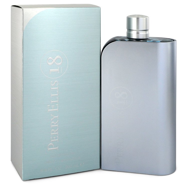 Perry Ellis 18 Eau de Toilette Spray for Men, 6.8 oz / 200 ml