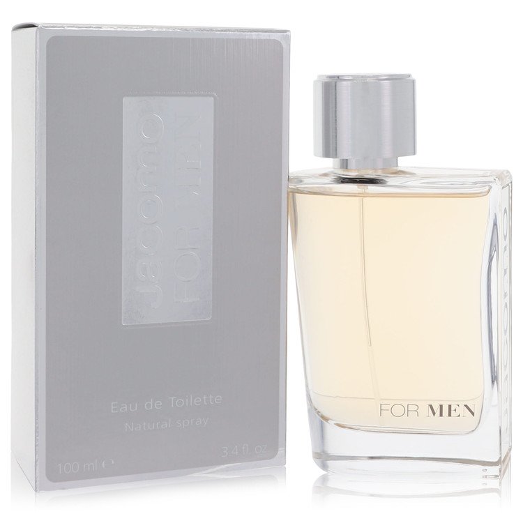 Jacomo Silver Eau de Toilette Spray for Men, 3.4 oz / 100 ml