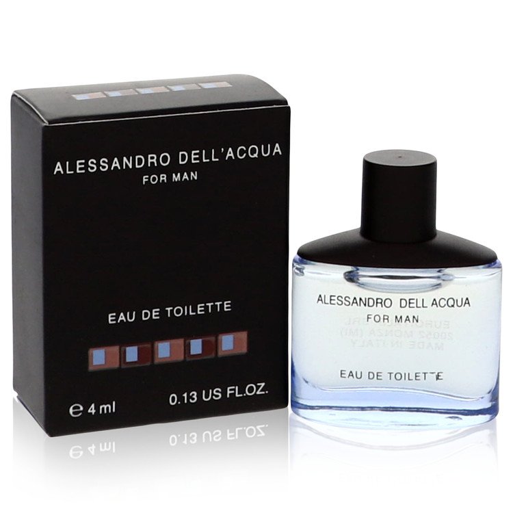 ALESSANDRO DELL ACQUA Mini Eau de Toilette Spray 0.13 oz / 4 ml for Men by Alessandro Dell Acqua