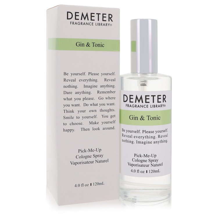 Demeter Gin & Tonic Cologne Spray for Men, 4 oz (118 ml)