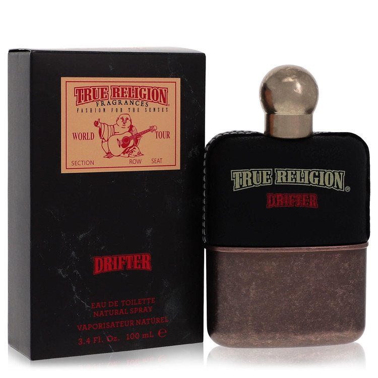 True Religion Drifter Eau de Toilette Spray 3.4 oz (100 ml) for Men