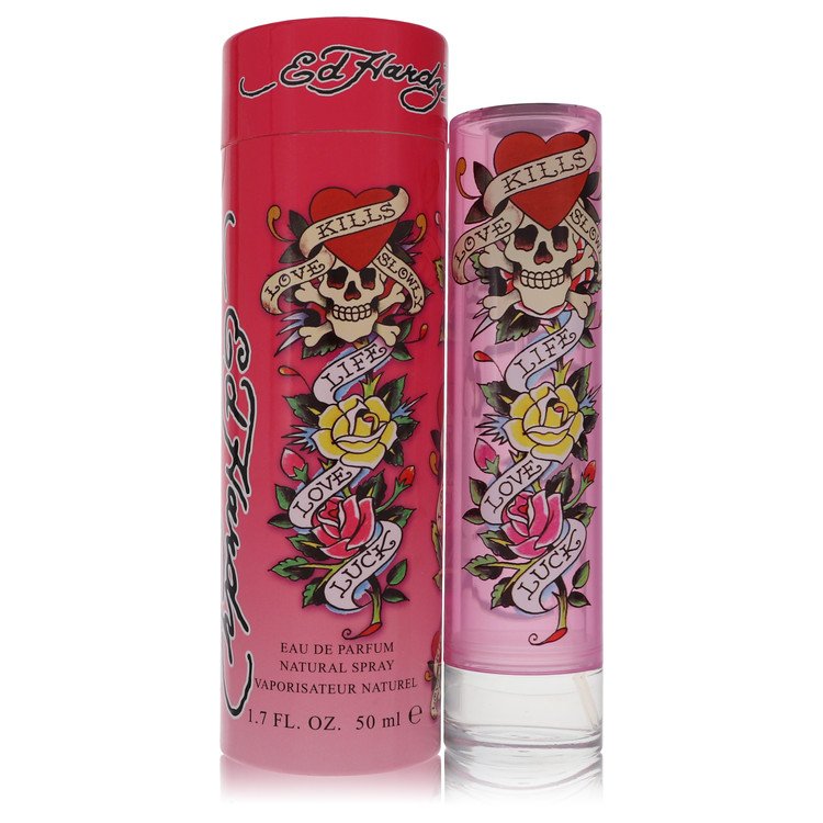 Ed Hardy by Christian Audigier Eau de Parfum Spray for Women, 1.7 oz / 50 ml