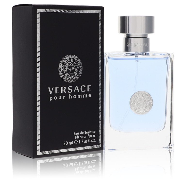 Versace Pour Homme Eau de Toilette Spray 1.7 oz / 50 ml for Men