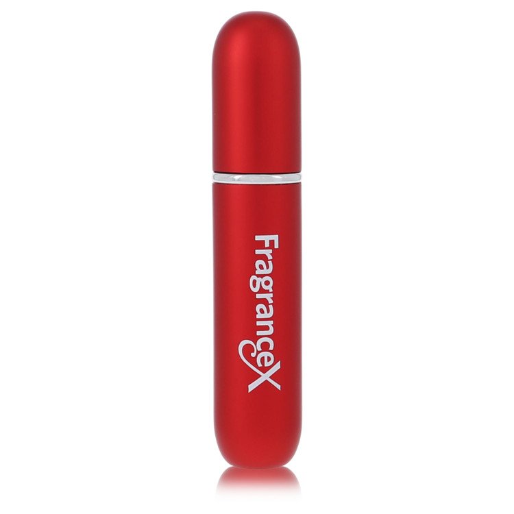 FragranceX Travel Perfume Bottle for Men ‚Äö√Ñ√¨ Mini Refillable Spray with Cap, Maroon, 0.135 oz/4 ml