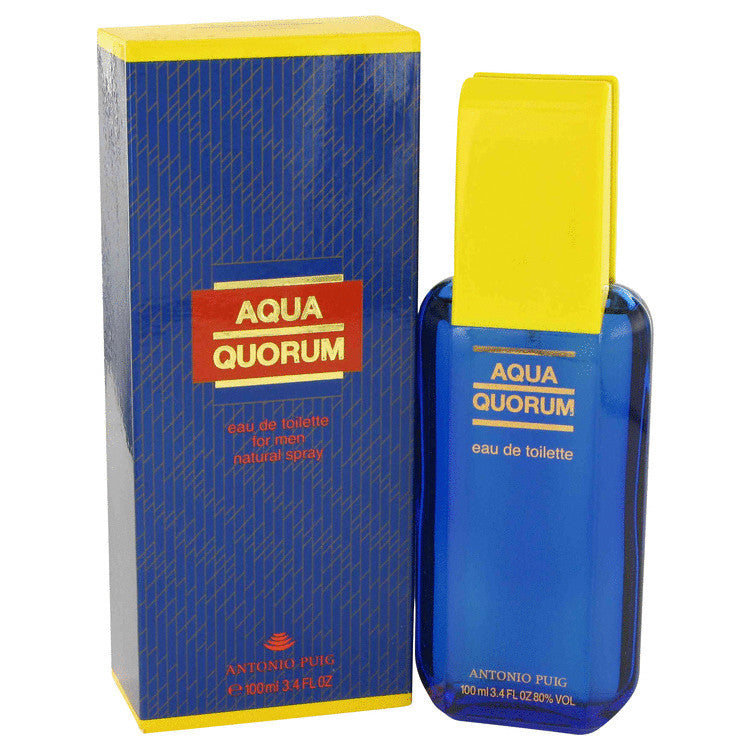 Aqua Quorum by Antonio Puig Eau de Toilette Spray 3.4 oz / 100 ml for Men