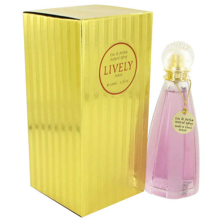 Lively Eau De Parfum Spray by Parfums Lively, 3.3 oz / 100 ml for Women