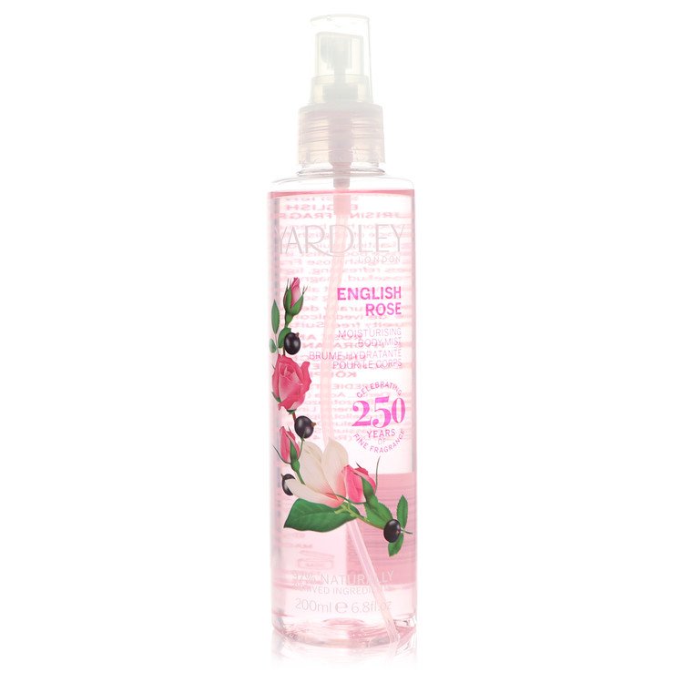 English Rose Yardley by Yardley London Body Mist Spray 6.8 oz / 200 ml for Women