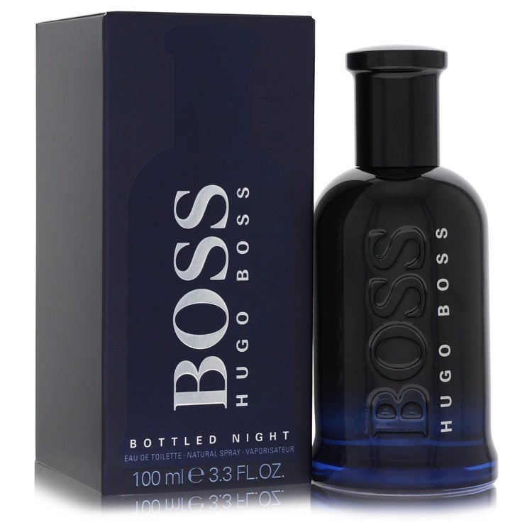 Boss Bottled Night Eau de Toilette Spray for Men, 3.3 oz / 100 ml