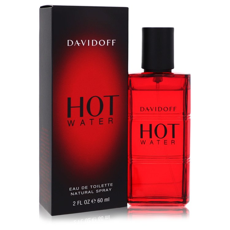 Davidoff Hot Water Eau de Toilette Spray for Men, 2 oz / 60 ml