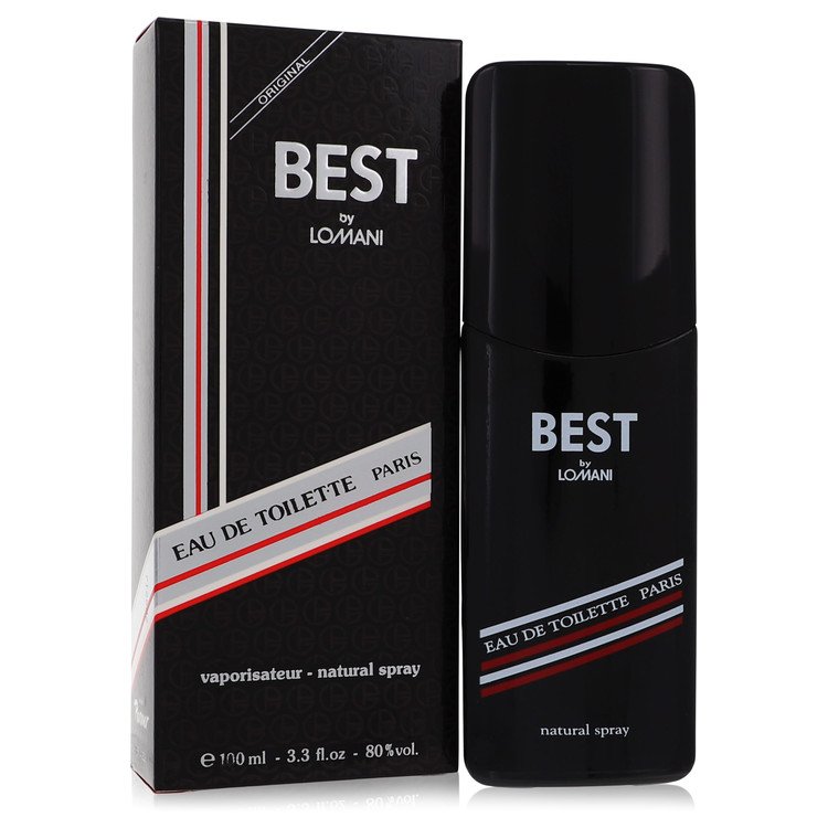 Lomani Best Eau De Toilette Spray for Men, 3.3 oz / 100 ml