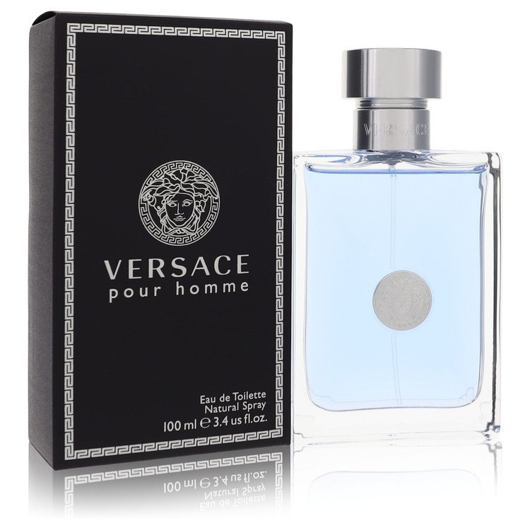 Versace Pour Homme Eau de Toilette Spray 3.4 oz / 100 ml for Men