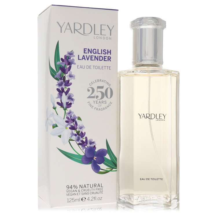 Yardley London English Lavender Eau De Toilette Spray Unisex 4.2 oz / 125 ml