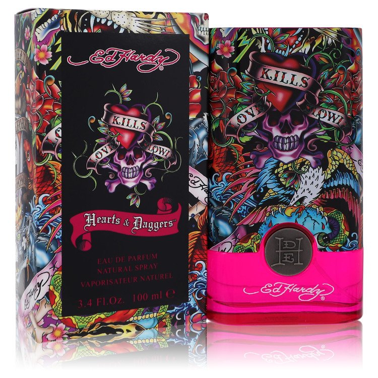 Ed Hardy Hearts & Daggers Eau de Parfum Spray 3.4 oz / 100 ml for Women