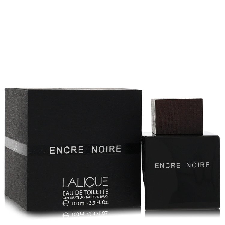 Lalique Encre Noire Men's Eau de Toilette Spray 3.4 oz / 100 ml
