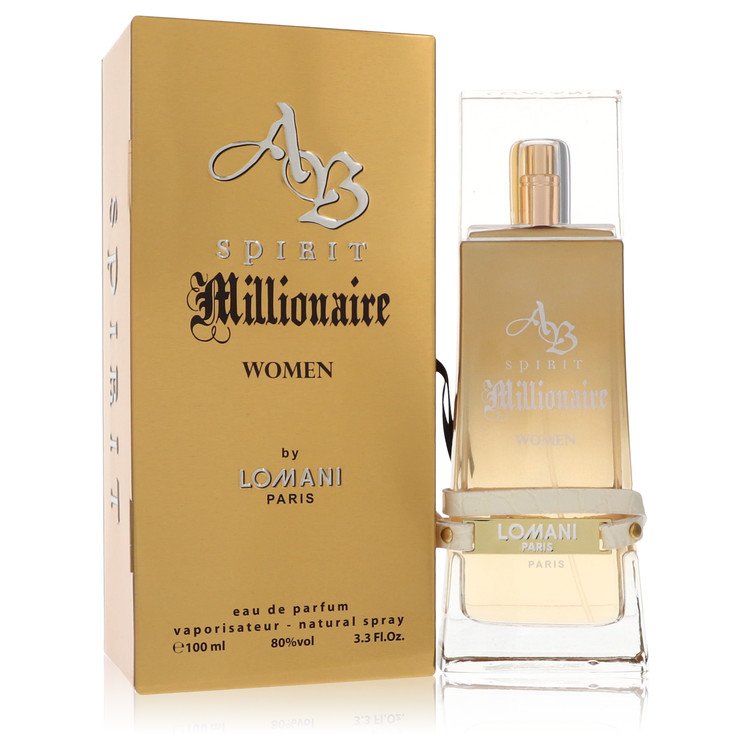 Lomani Spirit Millionaire Eau De Parfum Spray 3.3 oz (100 ml) for Women