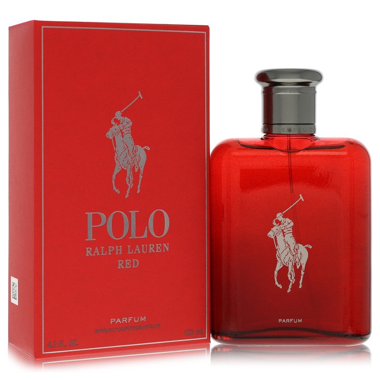 Ralph Lauren Polo Red Refillable Parfum Spray for Men, 4.2 oz / 125 ml