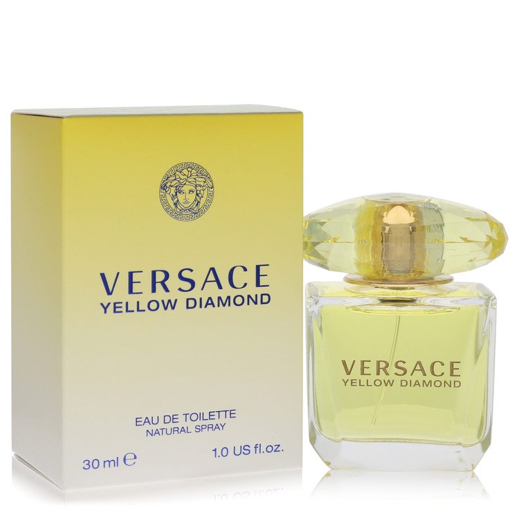 Versace Yellow Diamond Eau de Toilette Spray for Women, 1 oz / 30 ml