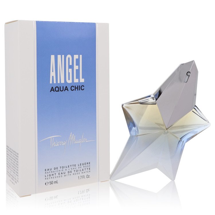 Thierry Mugler Angel Aqua Chic Light Eau De Toilette Spray 1.7 oz / 50 ml for Women