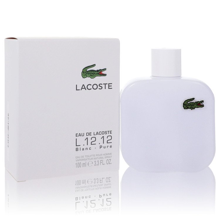 Lacoste Eau De Lacoste L.12.12 Blanc Eau De Toilette Spray 3.3 oz / 100 ml for Men