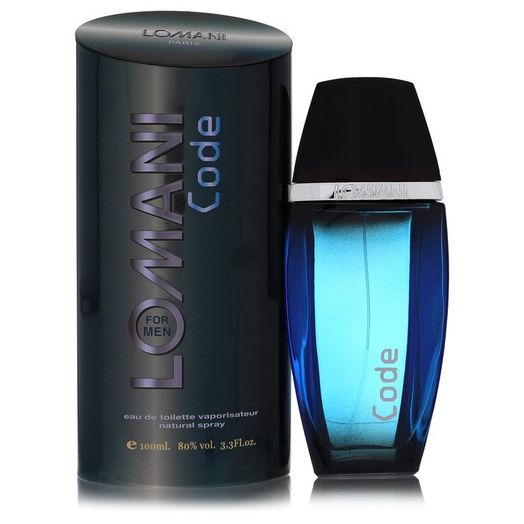 Lomani Code Eau De Toilette Spray for Men, 3.4 oz / 100 ml