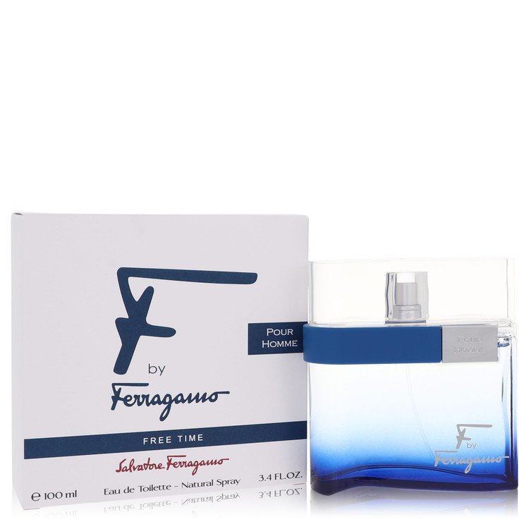 Salvatore Ferragamo F Free Time Eau De Toilette Spray 3.4 oz / 100 ml for Men