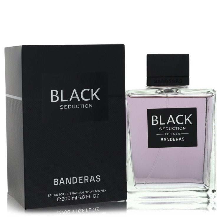Antonio Banderas Seduction In Black Eau De Toilette Spray 6.8 oz / 200 ml for Men