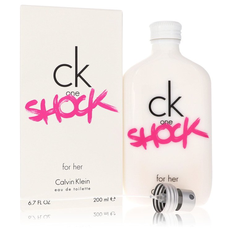 Calvin Klein CK One Shock Eau de Toilette Spray 6.7 oz / 200 ml for Women