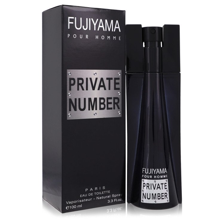 Fujiyama Private Number Eau De Toilette Spray for Men, 3.3 oz / 100 ml