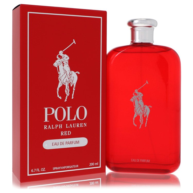 Polo Red by Ralph Lauren Eau de Parfum Spray 6.7 oz / 200 ml for Men