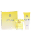 Versace Yellow Diamond Gift Set - 3 oz (90 ml) Eau De Toilette with 3.4 oz (100 ml) Body Lotion