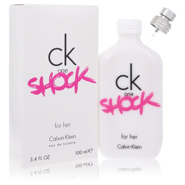 CK One Shock by Calvin Klein Eau de Toilette Spray 3.4 oz/100 ml for Women