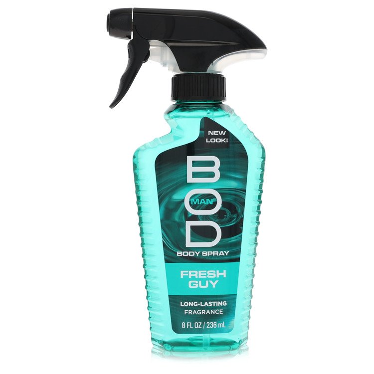 Bod Man Fresh Guy Fragrance Body Spray by Parfums De Coeur, 8 oz / 236 ml for Men