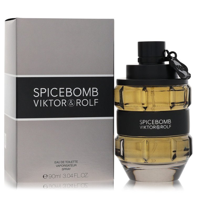 Spicebomb Eau de Toilette Spray by Viktor & Rolf, 3 oz / 90 ml for Men