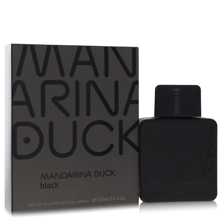 Mandarina Duck Black Eau de Toilette Spray for Men, 3.4 oz / 100 ml