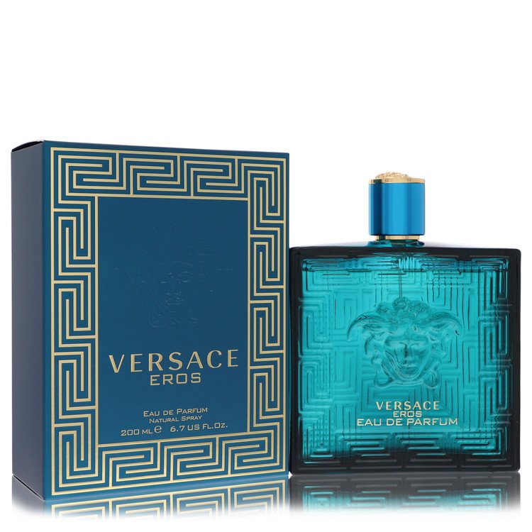 Versace Eros Eau De Parfum Spray 6.8 oz / 200 ml for Men