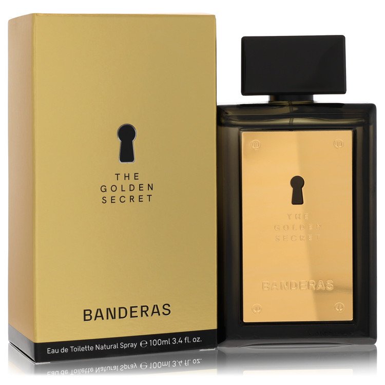 Antonio Banderas The Golden Secret Eau De Toilette for Men 3.4 oz / 100 ml