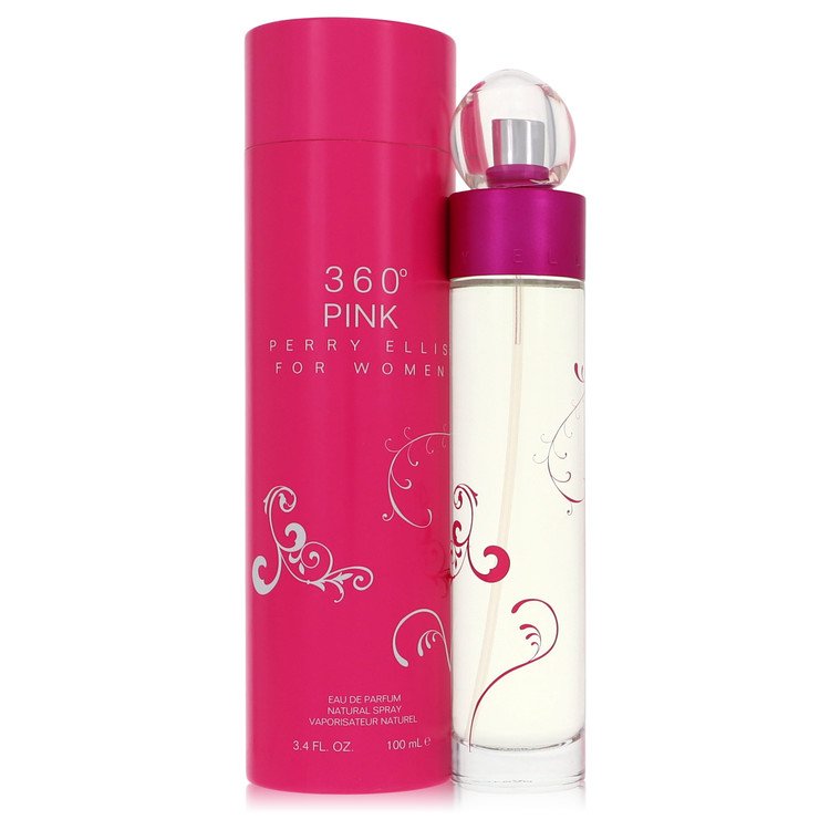 Perry Ellis 360 Pink Eau De Parfum Spray 3.4 oz (100 ml) for Women