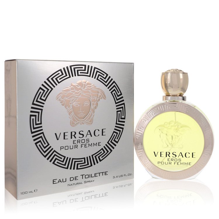 Versace Eros Eau De Toilette Spray 3.4 oz / 100 ml for Women