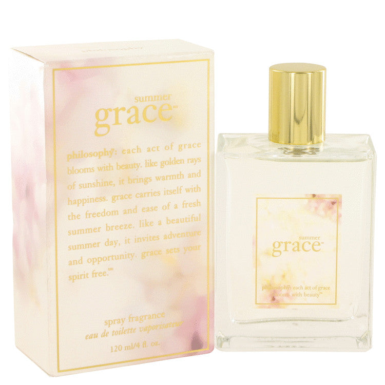 Summer Grace by Philosophy Eau de Toilette Spray 4 oz / 118 ml for Women