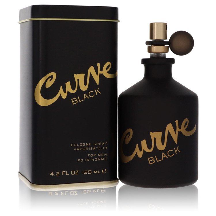 Liz Claiborne Curve Black Cologne Spray for Men, 4.2 oz / 125 ml