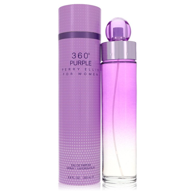 Perry Ellis 360 Purple Eau de Parfum Spray 6.7 oz / 200 ml for Women