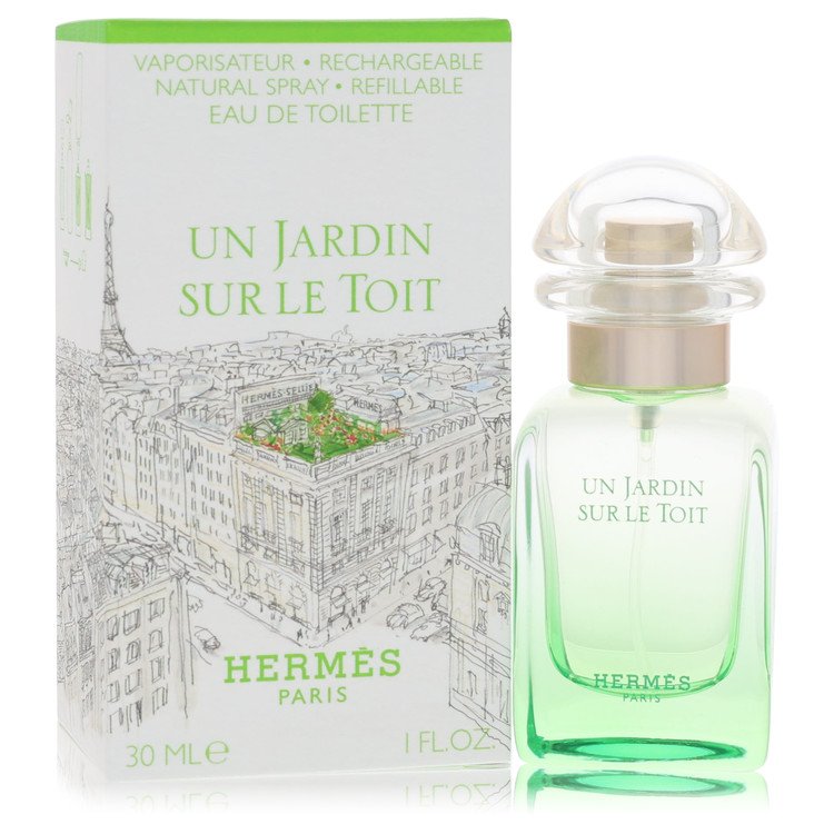 Hermes Eau De Toilette Spray "A Garden on the Roof" 1.0 oz/30 ml for Men