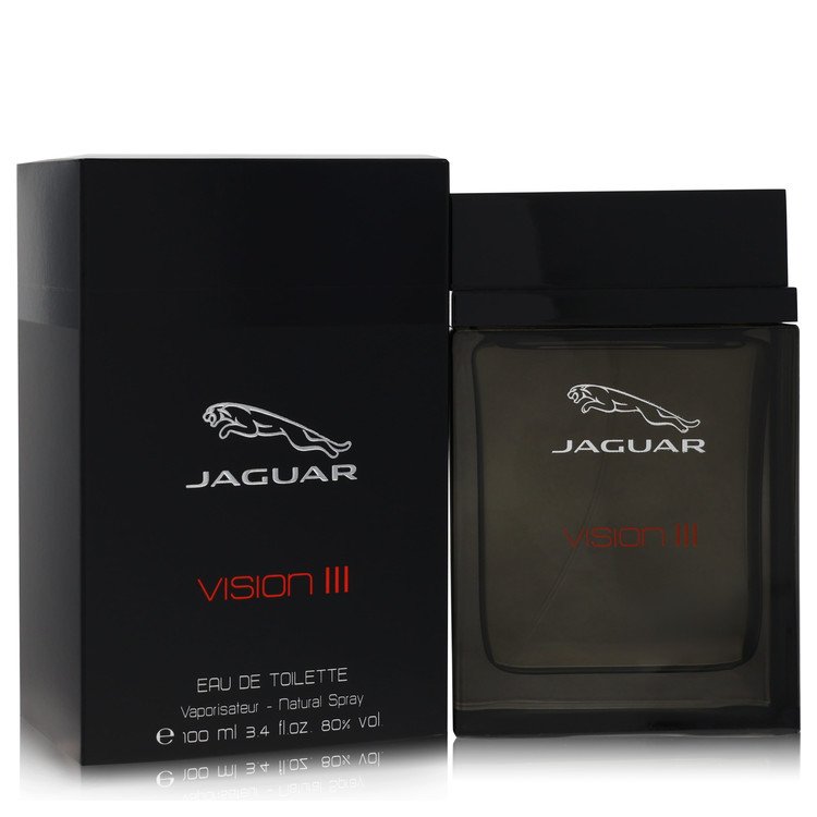 Jaguar Vision III Eau de Toilette Spray for Men, 3.4 oz / 100 ml