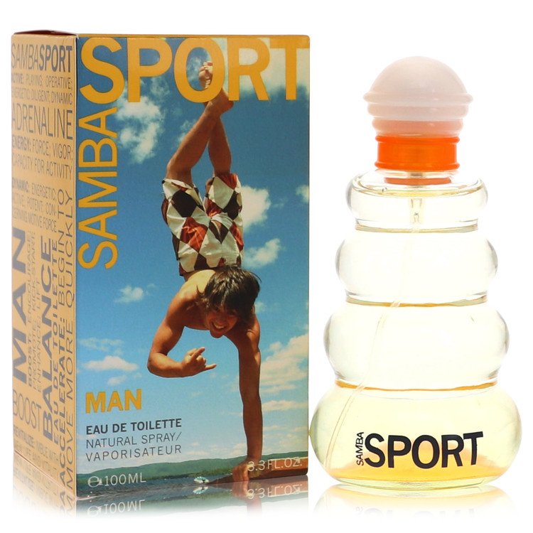 Samba Sport by Perfumers Workshop Eau de Toilette Spray 3.3 oz (100 ml) for Men