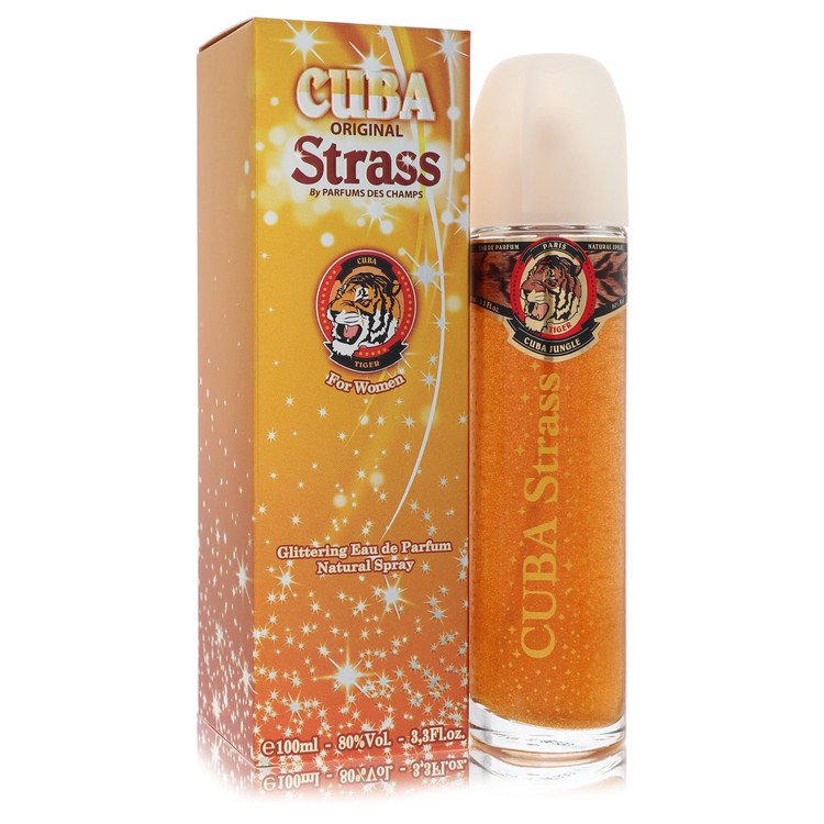 Fragluxe Cuba Strass Tiger Eau de Parfum Spray 3.4 oz (100 ml) for Women
