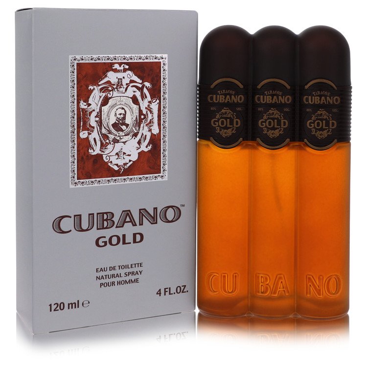 Cubano Gold Eau De Toilette Spray for Men 4 oz / 118 ml